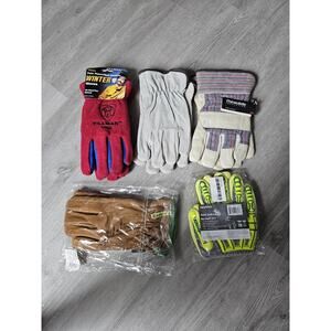 Lot Of 4 Assorted Work Gloves - New (Hexarmor, Thinsulate)